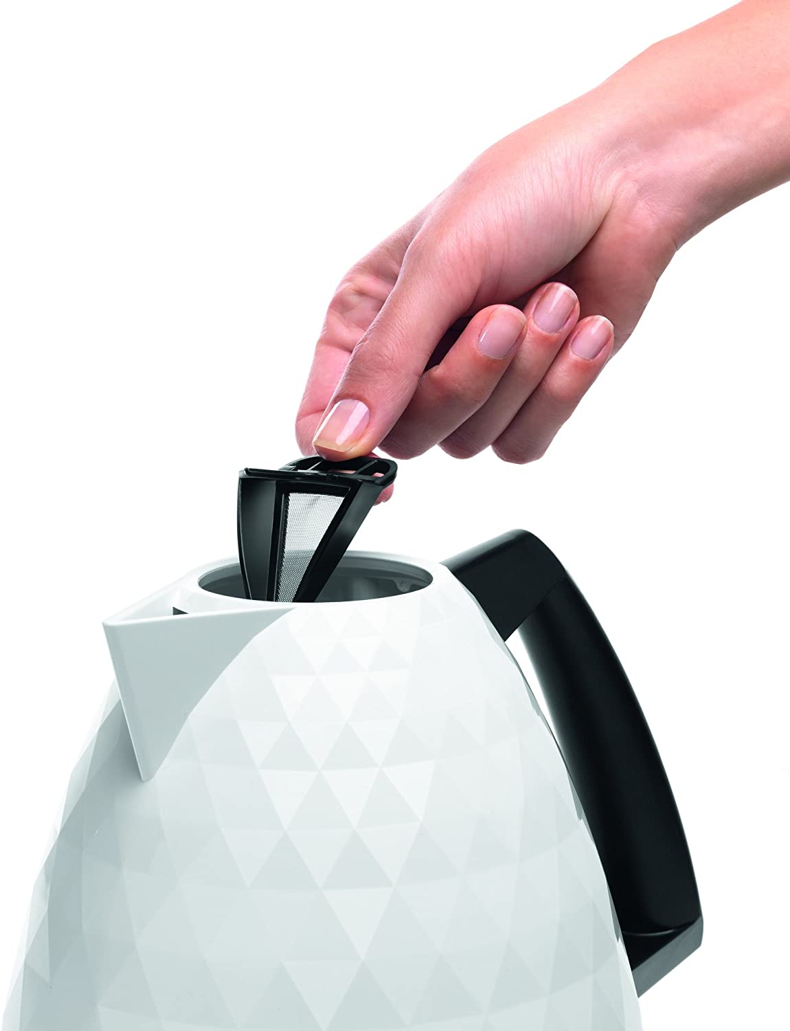 De'Longhi De'Longhi Brillante KBJ3001W Kettle, White, 1.7 Litres - Image 3