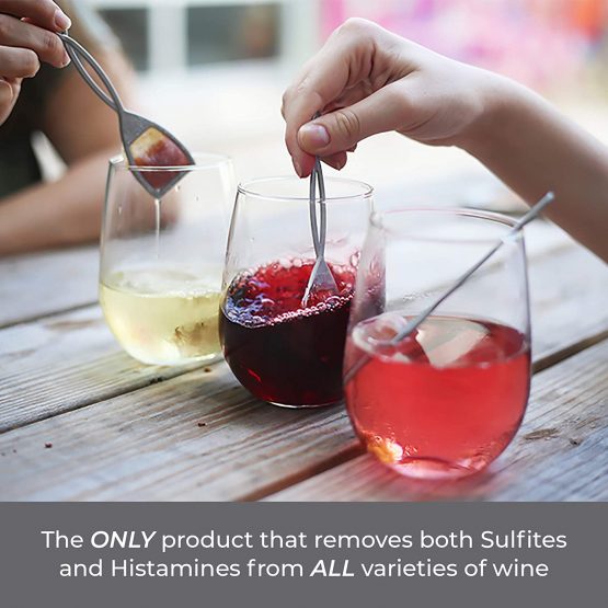 Purewine Wand Wine Purifier Filter (Pack of 8) | No More Wine Headaches & Allergies | Wine Histamines, Sediment, and Sulfites Removal | Wine Aerator Restores Taste & Purity - Image 3