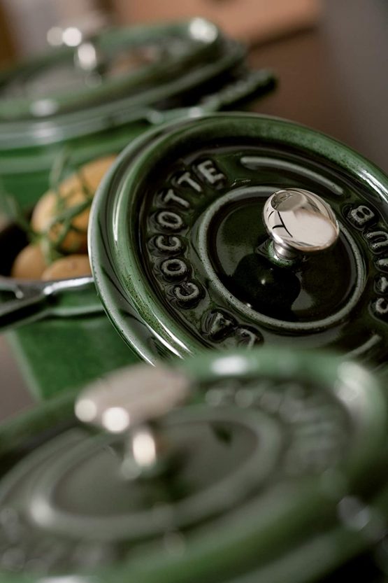 Staub 40509-804-0 Mini Round Cocotte 10 cm Basil - Image 3