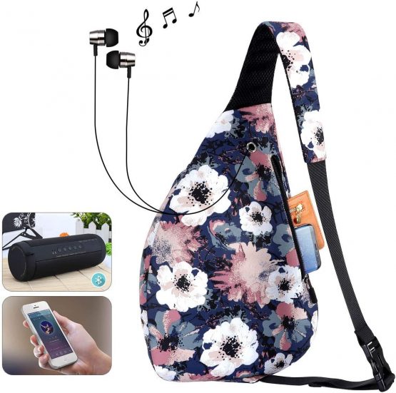 HAWEE Sport Sling Backpack Travel Chest Shoulder Bag Crossbody Daypack Casual for Men Women Teens Work Travel Study Outdoor Climbing Hiking Running - Image 2