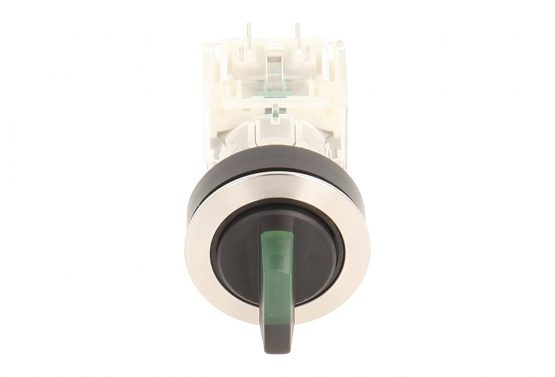 selector, rastend – Stainless Steel – 3 Positions Momentary Contact Master Club 23.001.319 2 Closer with Lamp Holder t5,5 K LED 24 V GREEN (Pack of 2) - Image 4