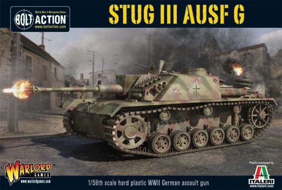 Stug III Ausf G - Bolt Action 1/56th Scale Tank Model - 28mm Miniatures - WWII German Army