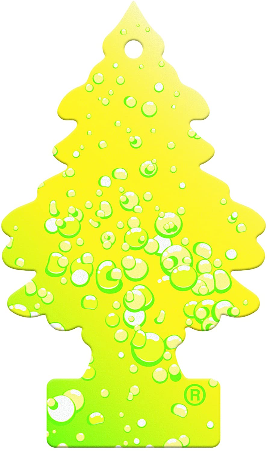 Little Trees Air Freshener Tree LTZ073 Sherbet Lemon Fragrance For Car Home Boat Caravan - Triple Pack, 3 count (Pack of 1) - Image 2