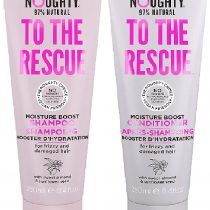 (Pack of 2) Noughty To The Rescue Moisture Boost SHAMPOO x 250ml & Noughty To The Rescue Moisture Boost CONDITIONER x 250ml