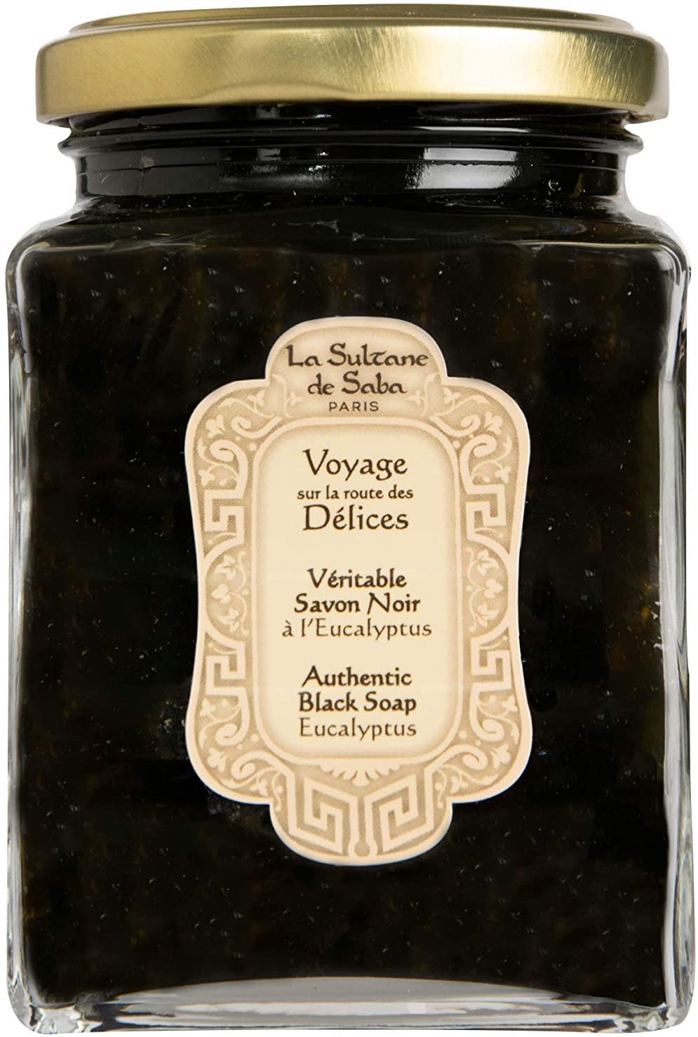LA SULTANE de SABA L'Eucalyptus Noir Soap 300 ml, 300 ml (Pack of 1)