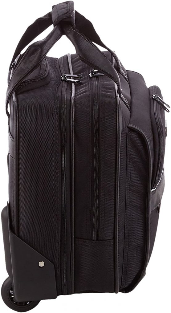 Lightpak - 46101 BRAVO 2 - wheeled business laptop bag, nylon, black - Image 4