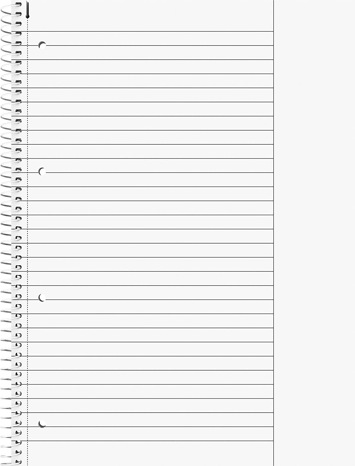 Brunnen Colour Code College Notepad, Spiral Bound, 4 Compartment, Supplied 25 A4 90 g/m², kiwi - Image 4