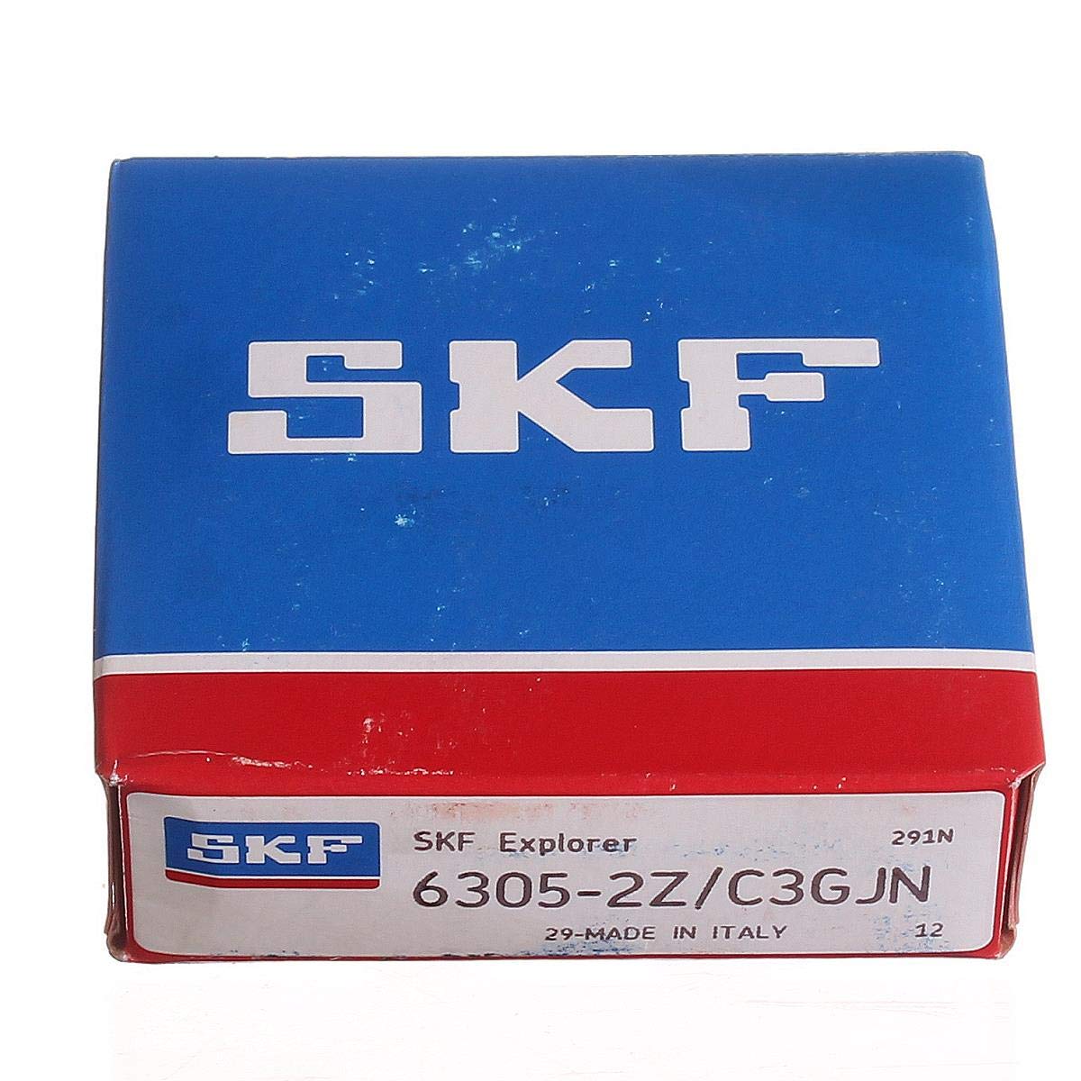 SKF Radial Deep Groove Ball Bearing, 25 ID, Bearing steel - Image 3