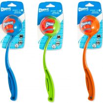 Chuckit Sport Dog Ball Launcher Toy, Tennis and Ultra Ball Compatible Thrower, Assorted Colours, 26" Long, Large