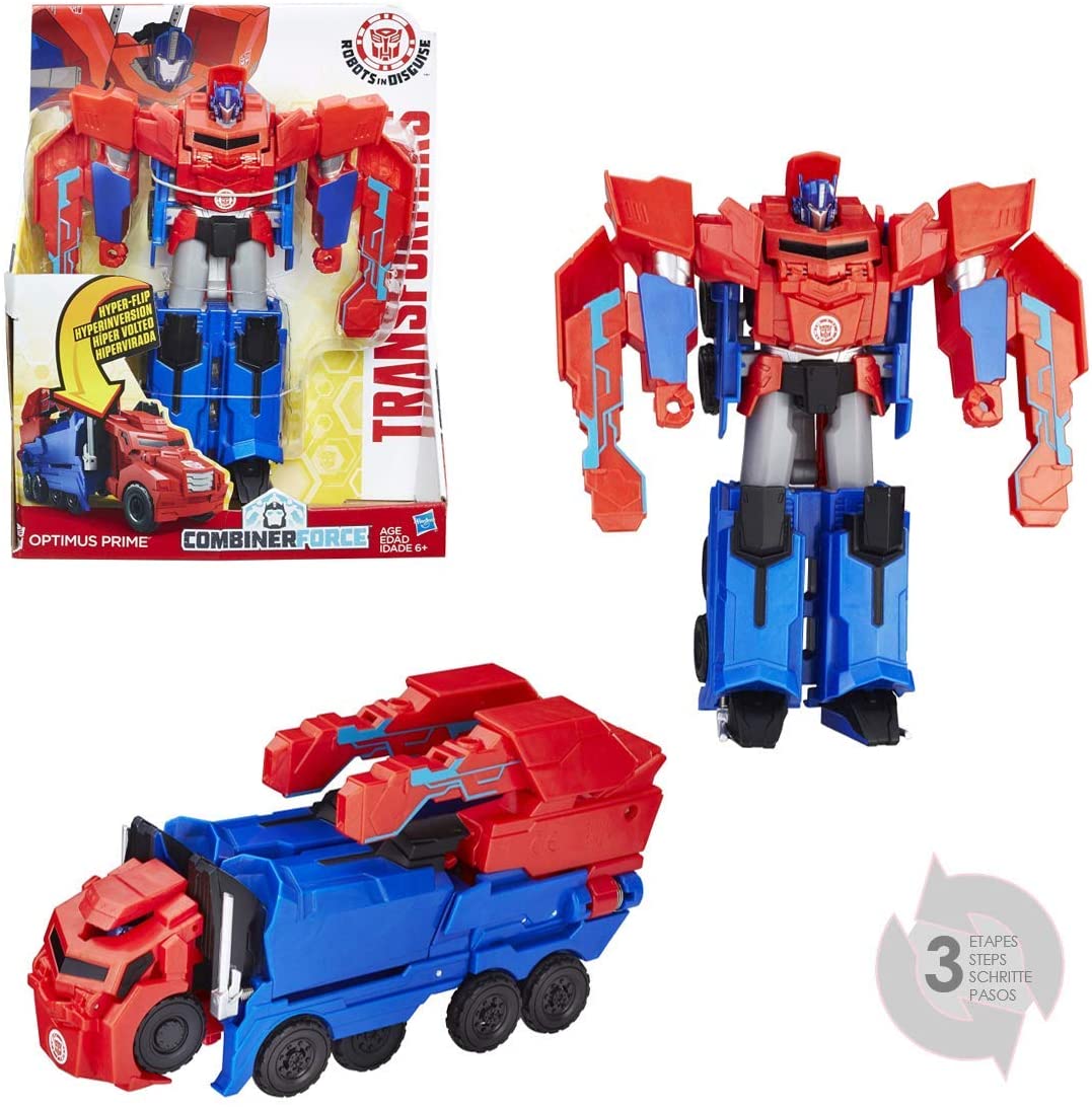 TRANSFORMERS Robots in Disguise Combiner Force 3 Step Changer Optimus Prime BigaMart