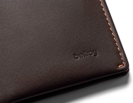 Bellroy Note Sleeve Wallet (Slim Leather Men's Wallet, RFID Blocking, Holds 4-11 Cards, Coin Pouch, Flat Note Section) - Java Caramel - Image 4