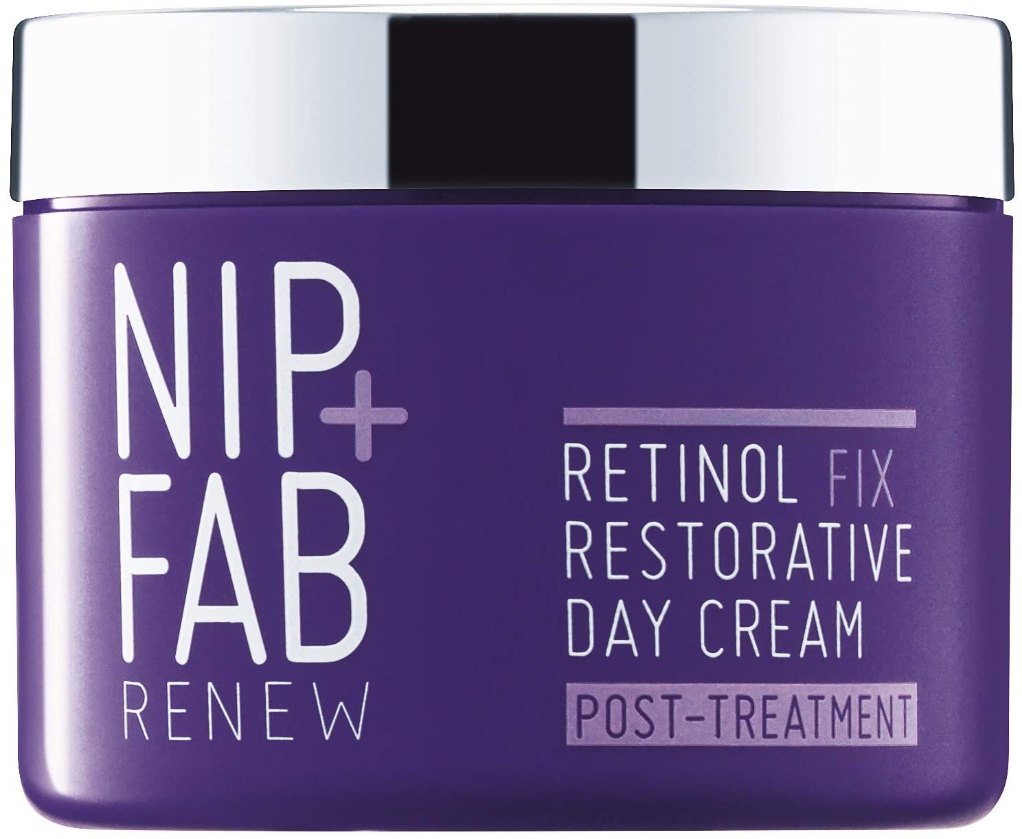 Nip + Fab Retinol Fix Restorative Day Cream Post-Treatment Retinol Face Cream with Hyaluronic Acid and Panthenol and bisabolol