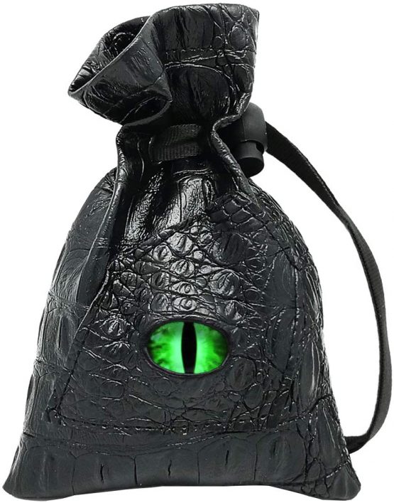 Haxtec Dragon Eye Dice Bag (Venom-Green Eye)