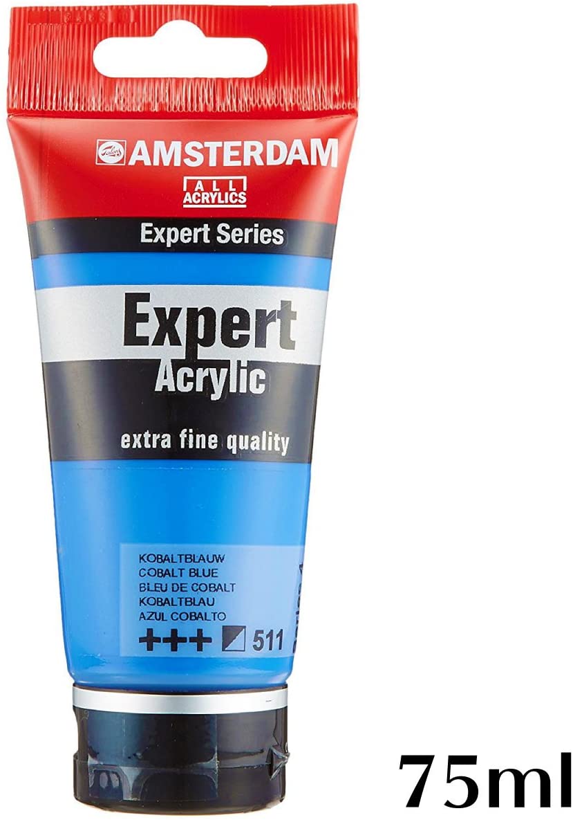 Amsterdam Expert Series Acrylic, Cobalt Blue 511-75 ml Tube, Heavy Body Texture, Artist Quality, Semi-Opaque - Image 3