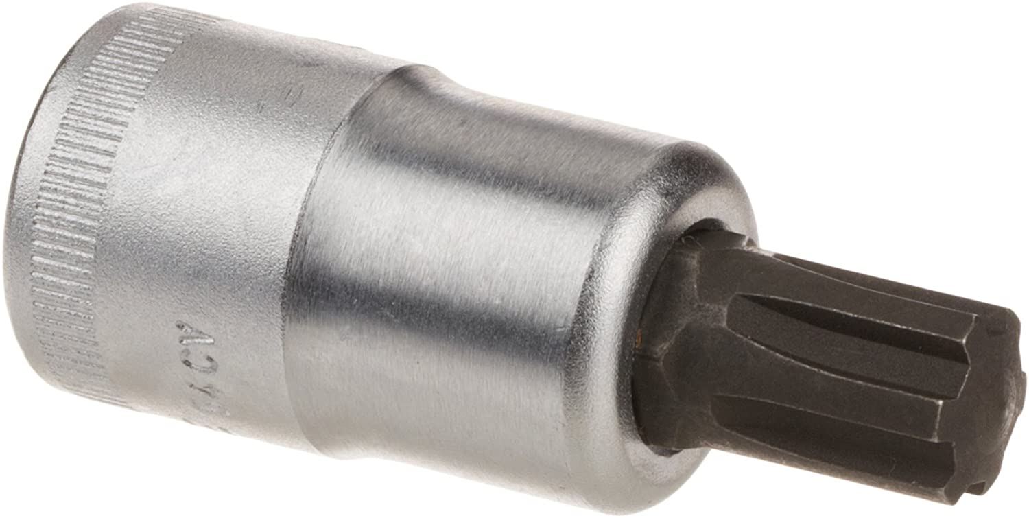 Stahlwille STW54CVM12 1/2-Inch Drive M12 Spline Drive Socket - Silver