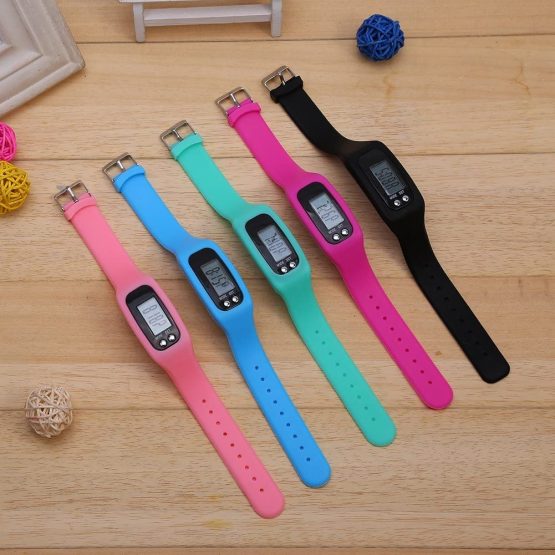 Pedometer Watch, Smart Bracelet Watch Wristband, Calorie Counter Pedometer Sports Fitness Tracker Step Counter for Android and iOS(Black) - Image 4