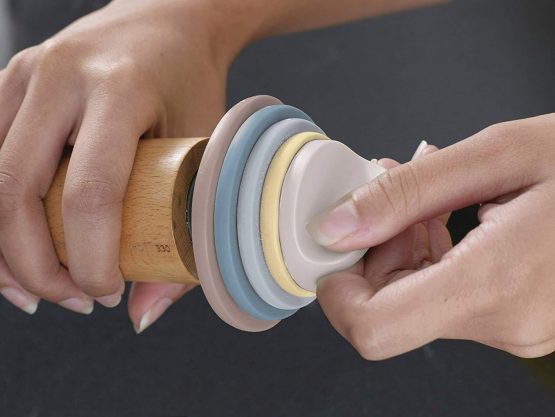 Joseph Joseph 20036 Adjustable Rolling Pin - Pastel, 13.6" x 1.75" x 1.75" - Image 2