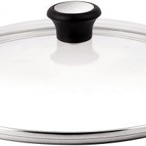 Tefal 280975 Glass lid with stainless steel rim and steam regulator 24cm, transparent