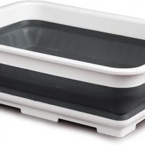 Beldray LA030191GRY Collapsible Rectangular Washing Bowl, Grey