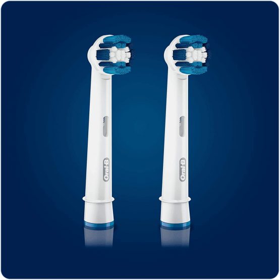 Oral-B Precision Clean Toothbrush Heads Pack of 2 Replacement Refills For Electric Rechargeable Toothbrush - Image 4
