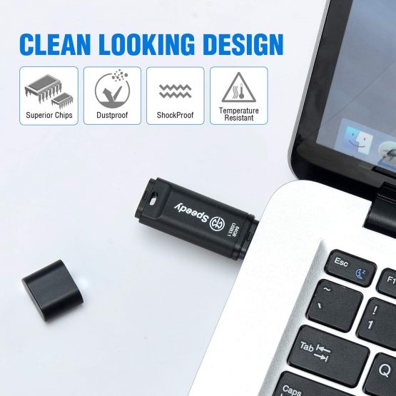 AXE Speedy 64GB USB 3.1 SuperSpeed Flash Drive, Optimal Read Speeds Up to 400 MB/s. Write Speeds Up to 115 MB/s - Image 2