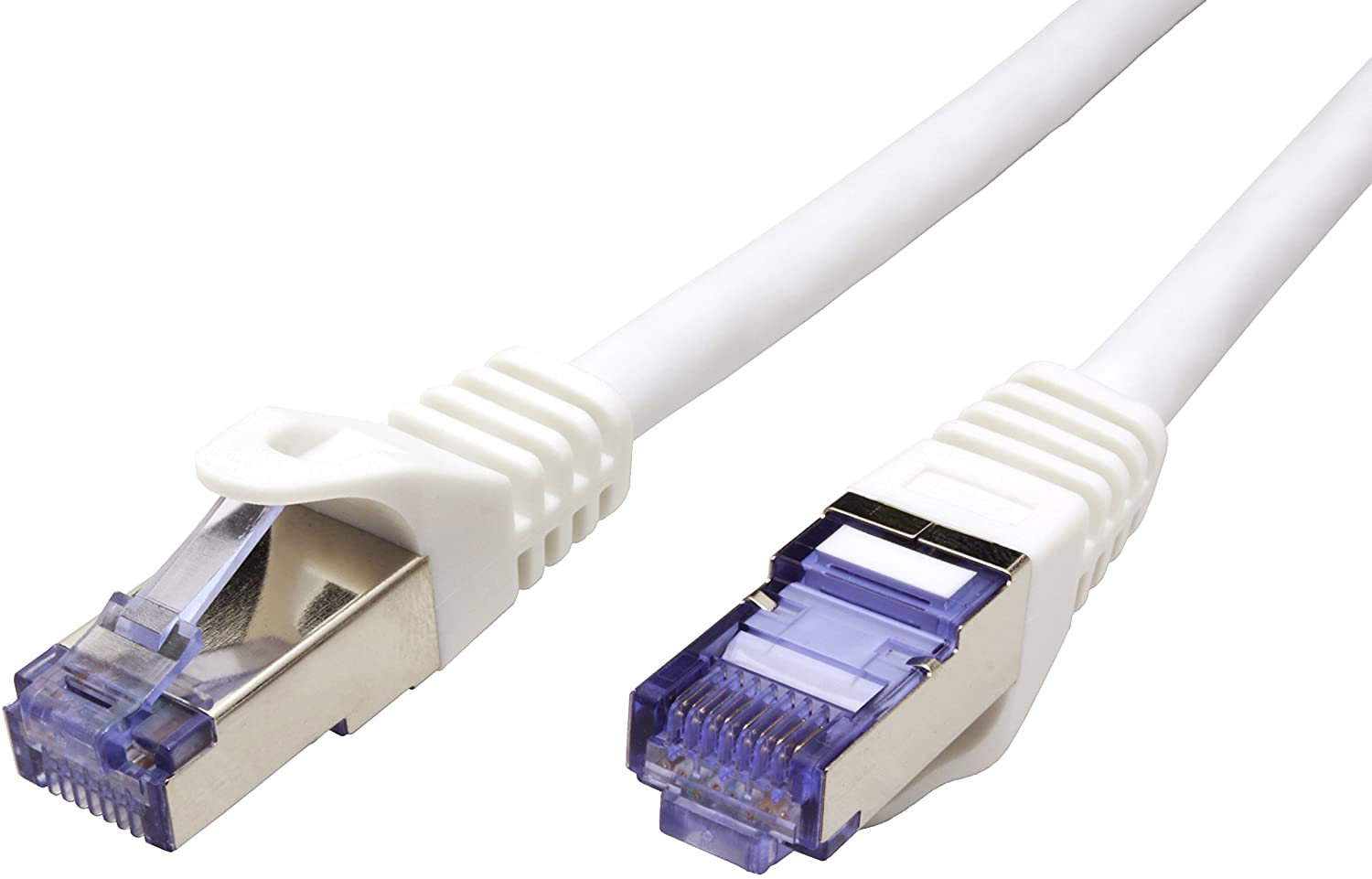 Roline S/FTP Patch cable Cat 6A Component Level LSOH, white, 2 m, (2M) EU - Image 2