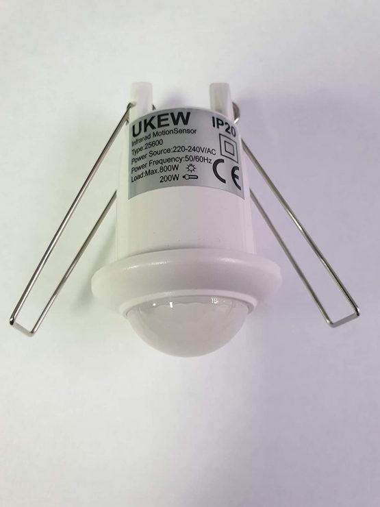 Indoor Ceiling Mini 360 degree Recessed PIR Light Motion Sensor Switch For Halogen or led lights