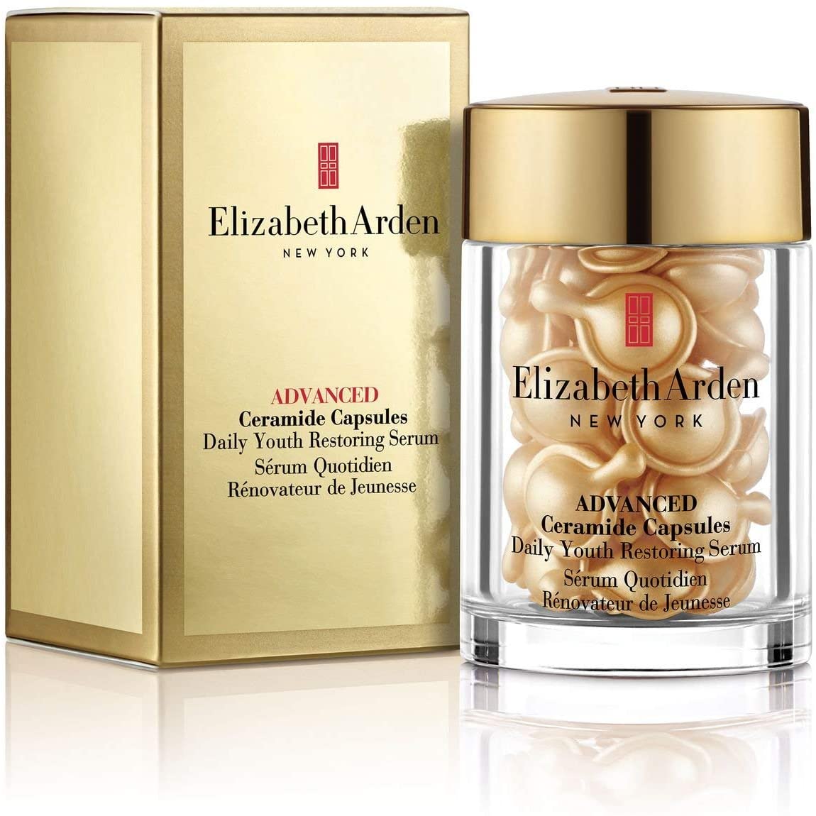 Elizabeth Arden - Advanced Ceramide Capsules Daily Youth Restoring Serum 30 pcs (COSELI286), Red, 30 Capsules - Image 2