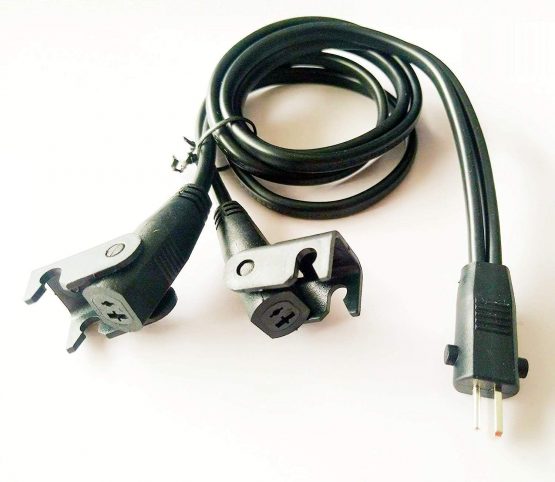 Wvzong Replacement Power Recliner 2 Pin Splitter Lift Chair or Power Recliner 2 Motors to 1 Power Supply Transformer (1 piece, single side length 60 cm / 23.6 inches) - Image 4
