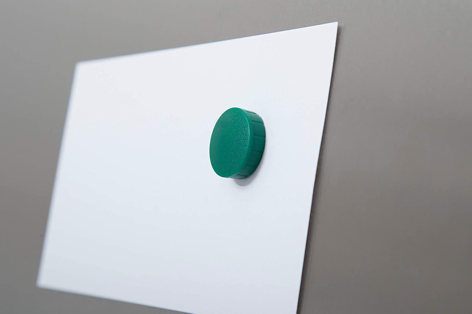 6162455 Magnetic Mouth Solid, Round Magnet, Shatterproof Plastic, 600 g Holding Force, 24 x 8 mm, Green, 0,6 kg - Image 4