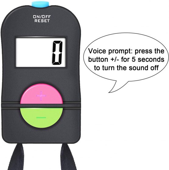 Frienda 4 Pieces Digital Hand Tally Counter Golf Sports Counter Electronic Add Subtract Manual Clicker Handheld Mechanical Number Click Counter with Neck Lanyard - Image 4