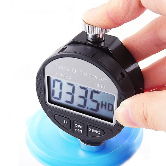 Portable 0-100HD Shore D Hardness Tester Meter Digital Durometer Scale for Rubber, Tire, Plastic, Thermal Plastic, Flooring, Bowling Ball with Large LCD Display - Image 3