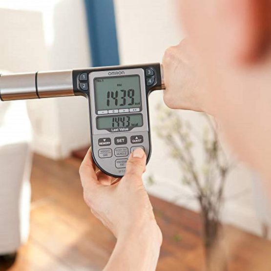 OMRON BF511 Clinically Validated Full Body Composition Monitor with 8 high-precision sensors for hand-to-foot measurement - Turquoise - Image 3
