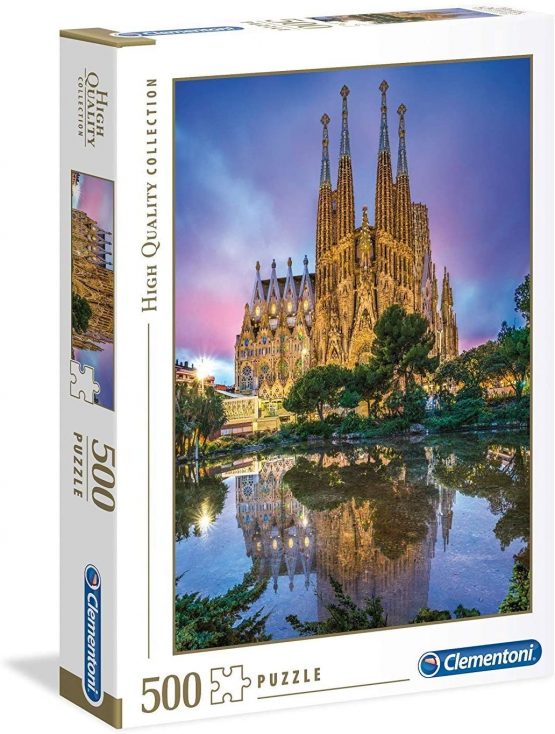 Clementoni - 35062 - Collection Puzzle for Children and Adults-Barcelona-500 Pieces