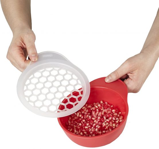 Metaltex Granada Pomegranate Deseeder & Pittter, Ply, Multi-Colour - Image 2