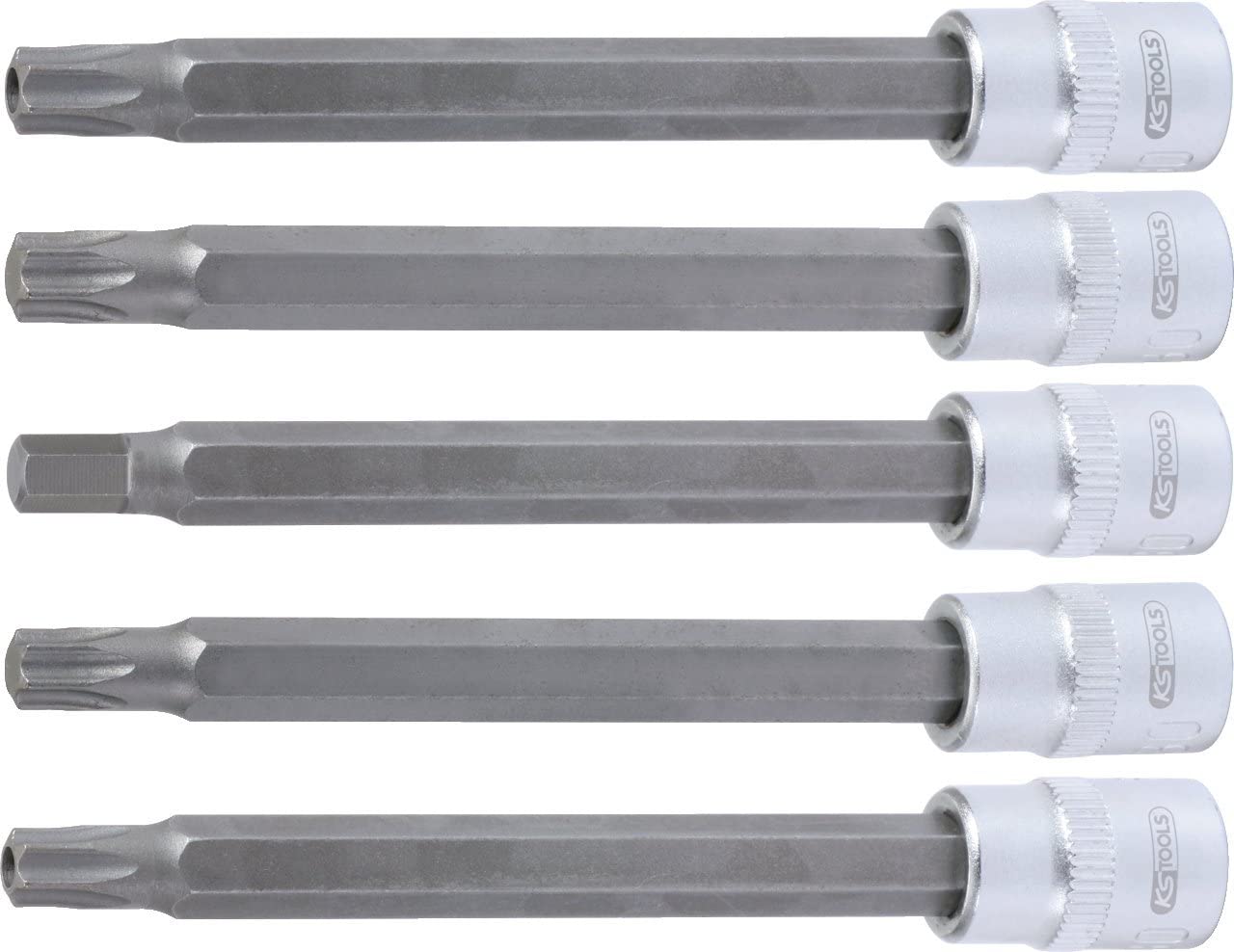 KS Tools 1/4-inch Airbag Bit Socket Set (5 Pieces), Variety pack - Image 2