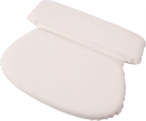 RELUX Premium Waterproof Bath Pillow Cushion with Non-Slip Suction Cups Ergonomic Home Spa Headrest - Image 2