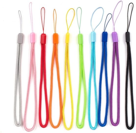 Yaxiny Hand Wrist Strap Lanyard for Cell Phone, USB Flash Drive, Mp3, Mp4, Mini Camera (50pcs, Mix Color)