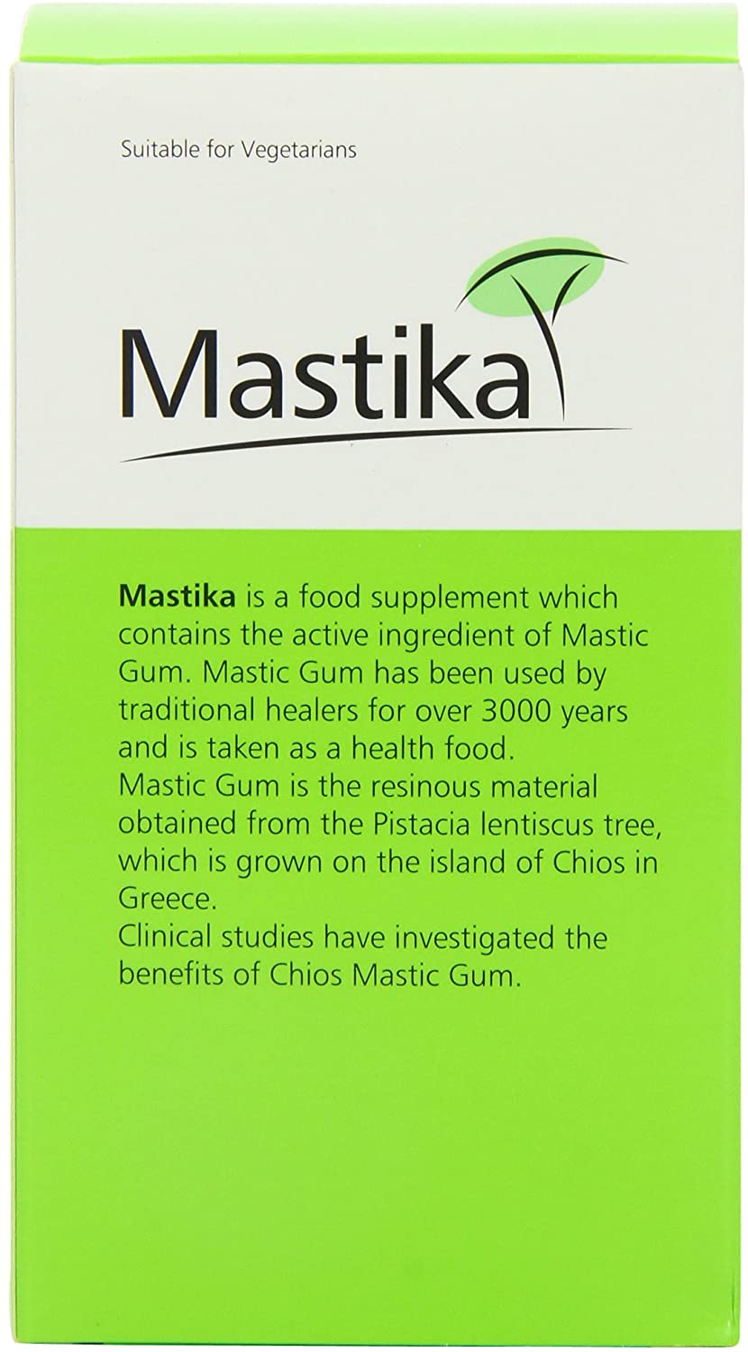 Mastika 500mg Mastic Gum - Pack of 60 Vegetarian Capsules, 60 count (Pack of 1) - Image 3