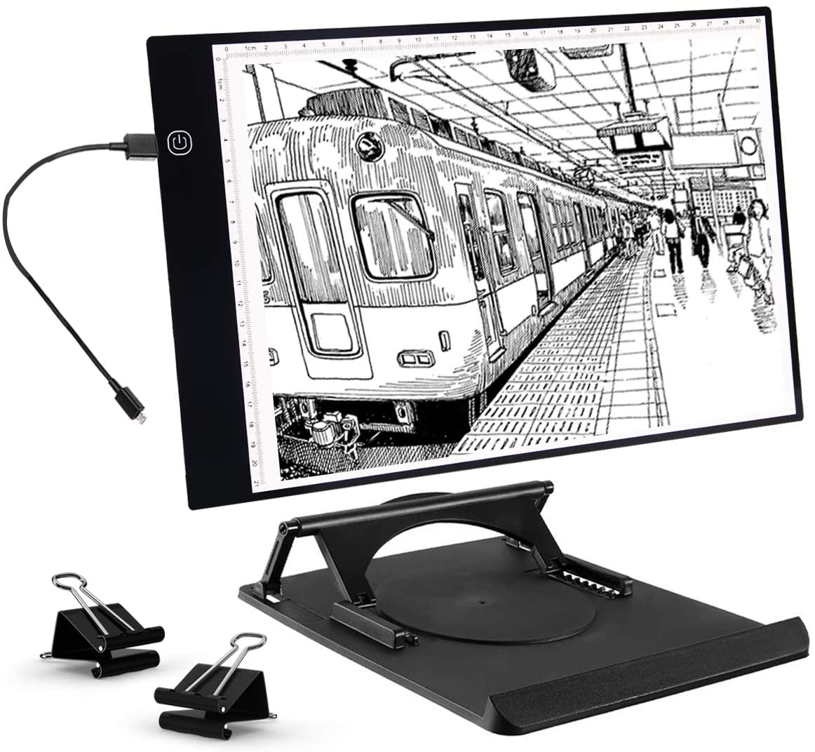 Artists Light Boxes A4 UltraThin Portable Tracing LED Drawing Pad USB