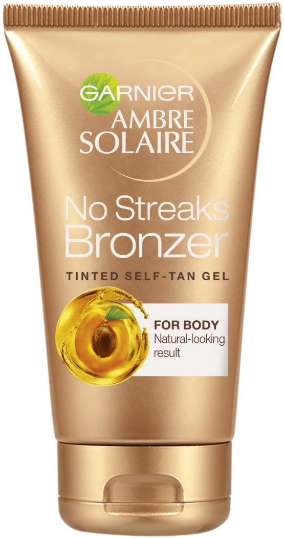 Garnier Ambre Solaire No Streaks Bronzer Self Tan Tinted Gel, 150 ml