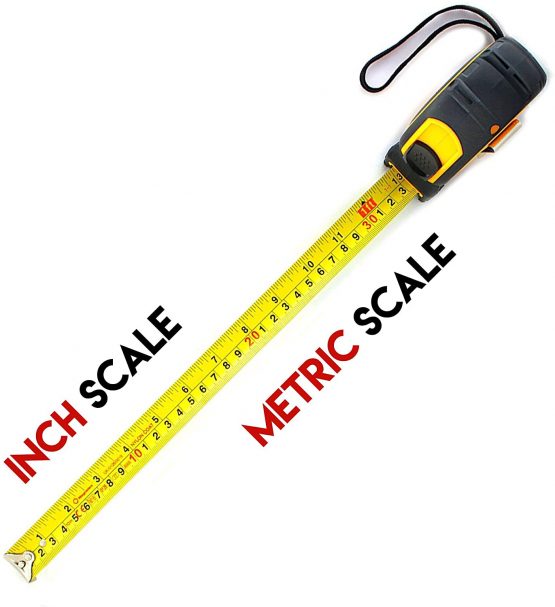 Measuring Tape for Contractors & DIY | Tape Measure (Cinta Metrica) | Metric & Inches Measuring Tape for Construction | Heavy Duty Tape Measure with Smooth Sliding Nylon Coated Ruler by Astorn - Image 4