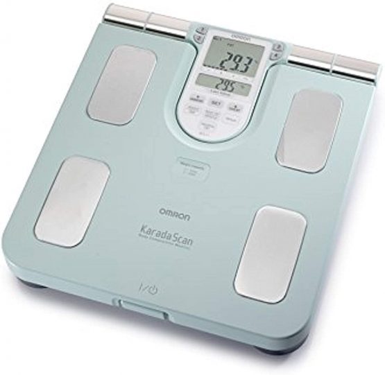 OMRON BF511 Clinically Validated Full Body Composition Monitor with 8 high-precision sensors for hand-to-foot measurement - Turquoise - Image 2