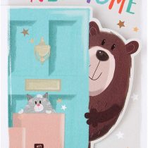 New Home Congratulations Card from Hallmark - Cute 'All About Gus' Design