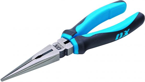 OX Tools OX-P321620 Pro Long Nose Pliers, Multi-Colour, 200 mm