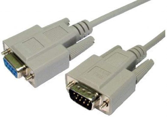 rhinocables 9 Pin Serial Male to Female Extension Cable Lead RS232 For Computer EGA Monitor TV Box Programming Flashing Updating (5m) - Image 3