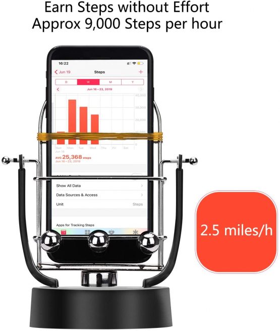 MoPei Phone Swing Device Steps Counter for Hatching Eggs in Pokemon Go and Steps Challenge, Compatible with iOS and Android - Image 2