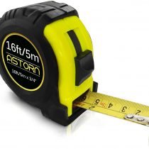 Measuring Tape for Contractors & DIY | Tape Measure (Cinta Metrica) | Metric & Inches Measuring Tape for Construction | Heavy Duty Tape Measure with Smooth Sliding Nylon Coated Ruler by Astorn