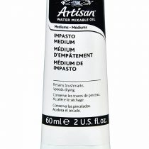 Winsor & Newton 3019722 60 ml Artisan Water Mixable Impasto Medium, transparent