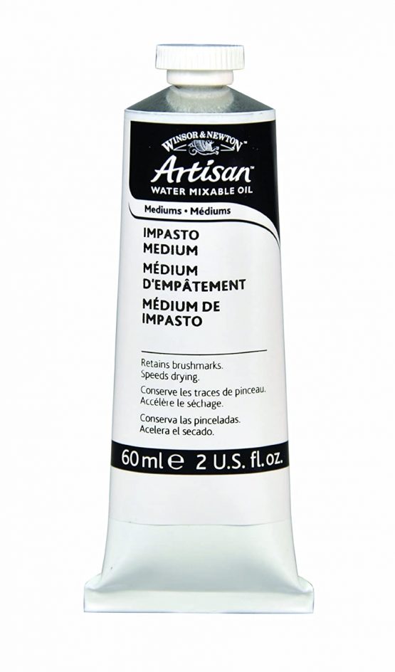 Winsor & Newton 3019722 60 ml Artisan Water Mixable Impasto Medium, transparent